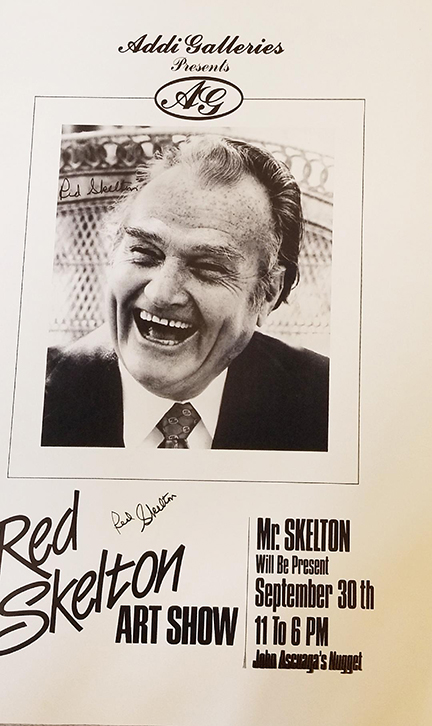 Red Skelton Art Show Poster